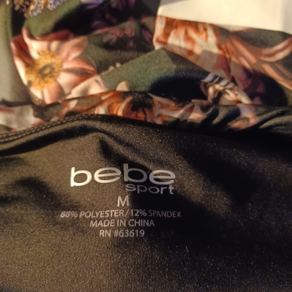 BEBE Sport Floral Leggings - Picture 7 of 7